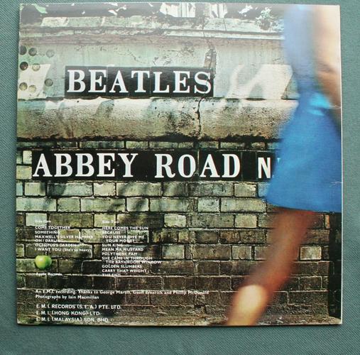 雅雑§(5)lp[beatles/abbeyroad]东南アジア盘/银パー