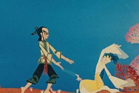 海螺姑娘又名金色的海螺