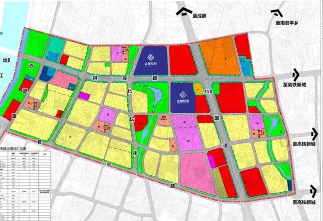 未来城市风貌蓝图已现,规划图源自邛崃市规划管理局】