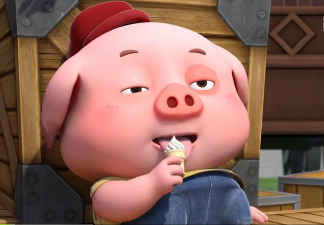 这只猪是哪部动画片的?好可爱