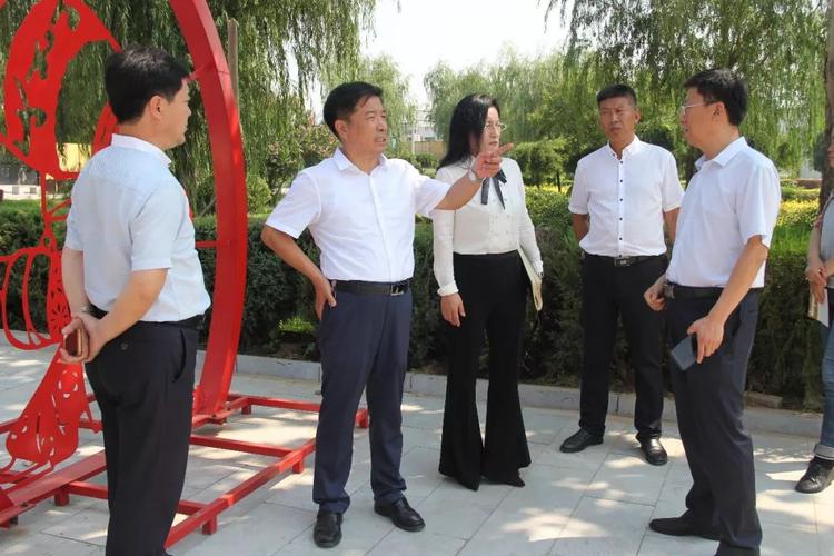 县委书记张长瑞调研指导工作_吴桥