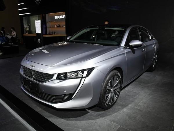 2022款东风标致508l亮相成都车展售价1597万起