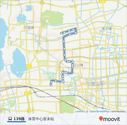公交139路的线路图