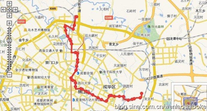 成都98路公交车路线|收车/发车时间|文老师发布成都98