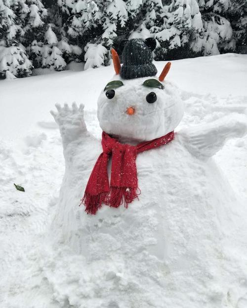 下雪堆雪人了微信朋友圈将被刷屏第7个最纯真第9个有望成网红