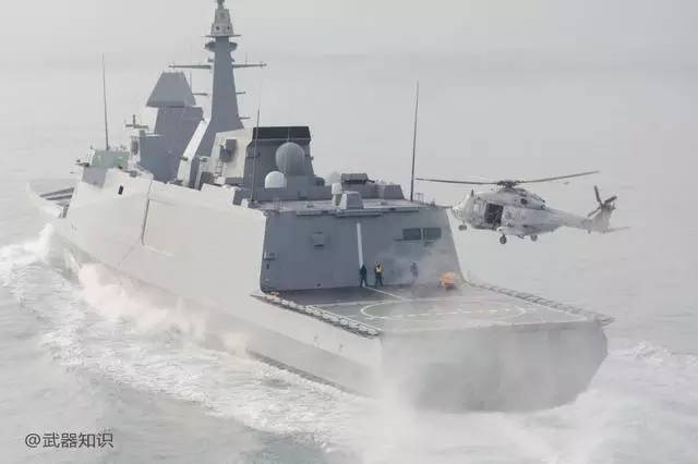 隐身舰艇设计"鼻祖":法国fremm护卫舰太漂亮了!