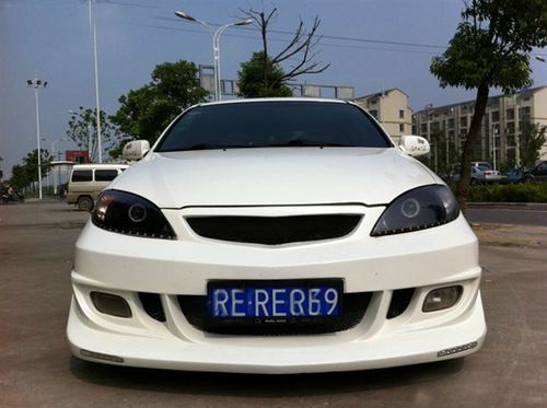 别克凯越hrv包围改装 凯越hrv大包围 杠杆侧边下裙小尾翼拆加装