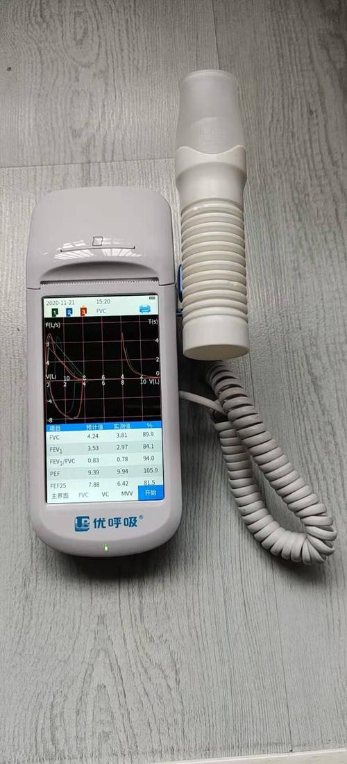 资讯信息 肺功能检测仪 优呼吸肺功能测定仪 优呼吸pf680肺功能测定仪