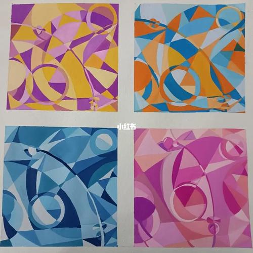 94视传大一色彩构成作业_色彩构成_色彩构成作业_兴趣爱好_绘画
