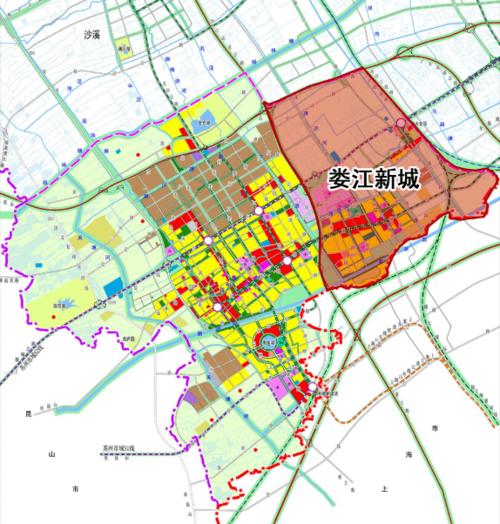太仓娄江新城绿地系统规划出炉!未来"颜值"爆表