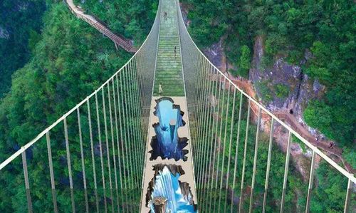 丰都九重天连天栈道景区门票 5d玻璃廊桥