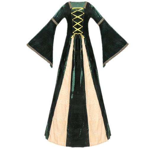 欧洲新款中世纪小姐贵族公爵夫人宫廷皇室礼服服饰