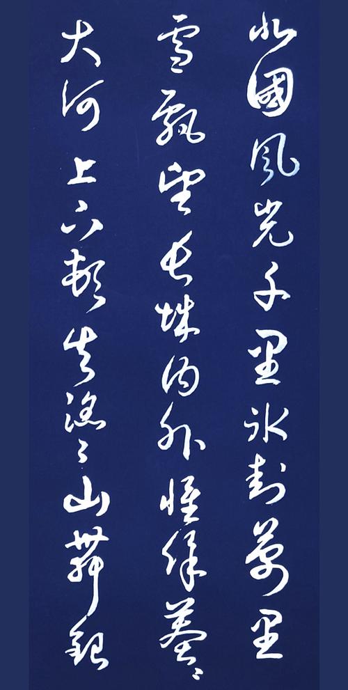 胡维平草书作品 沁园春·雪