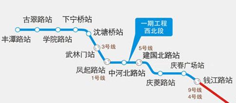 2号线西北段计划2018年底开通