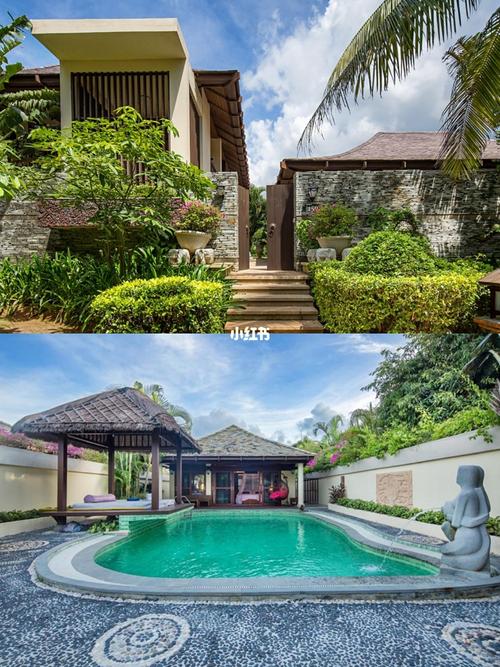 三亚亚龙湾93东南亚风情独栋泳池别墅_别墅_亚龙湾