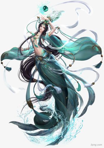 女娲补天动漫png素材透明免抠图片-装饰效果