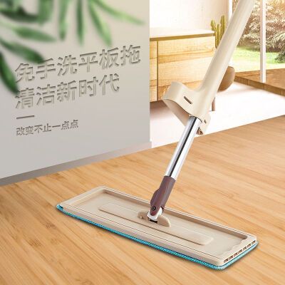拖把可选六块布免手洗平板拖把旋转拖地神器懒人瓷砖地拖墩布拖布懒人
