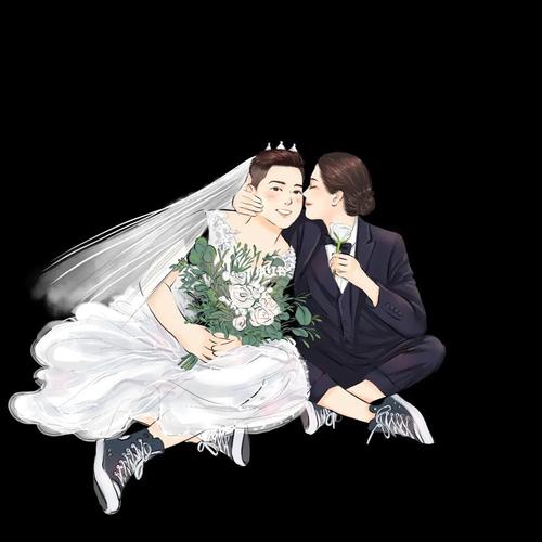我们结婚吧7815_婚姻_约稿_头像_头像约稿_文化