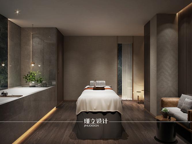 2020最新spa会所设计图 上海spa会所设计公司 【一楼大厅区】 上海