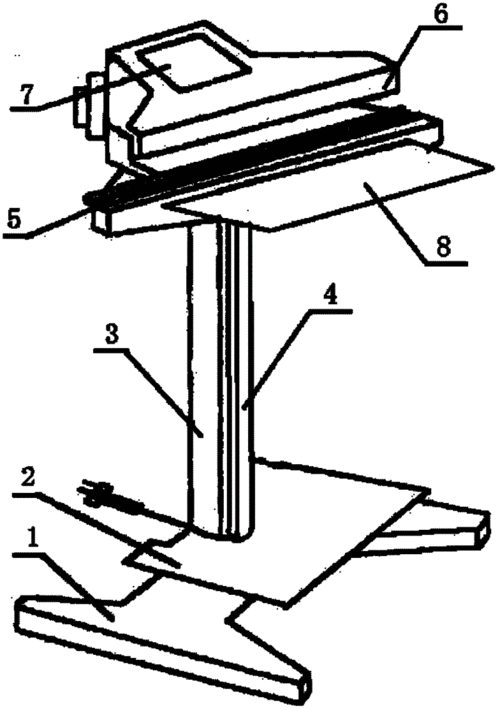 cn202414224u_一种脚踏式封口机失效