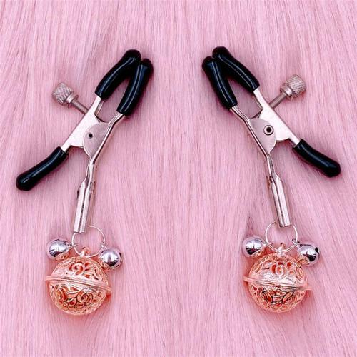 吉祥小炮乳头夹子宫铃器情趣女用床上乳房胸部刺激玩具乳夹铃铛性用品