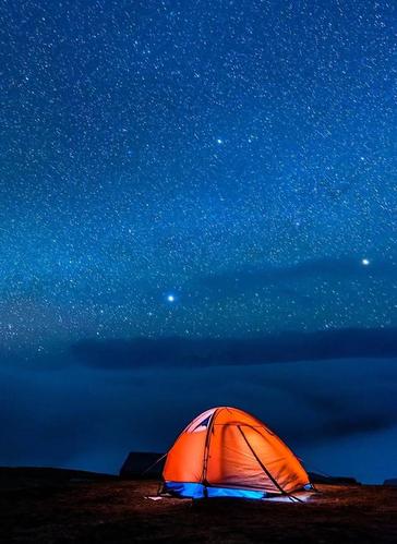天目湖星空帐篷-山风明月,星辰似海~绝佳的