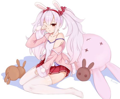 人气手游碧蓝航线角色拉菲usslaffey高清cg图片包