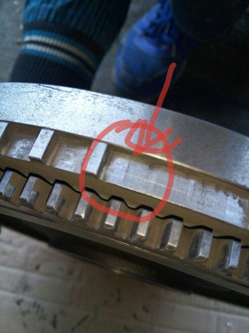长城哈弗h3怎么对飞轮盘记号是对t还是对那个凹槽