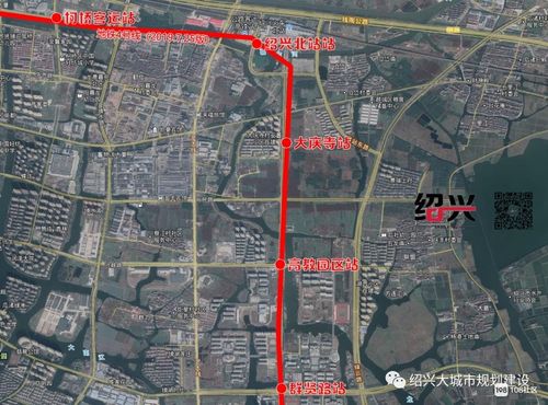 绍兴地铁4号线首曝!从柯岩出发 规划27个地铁站