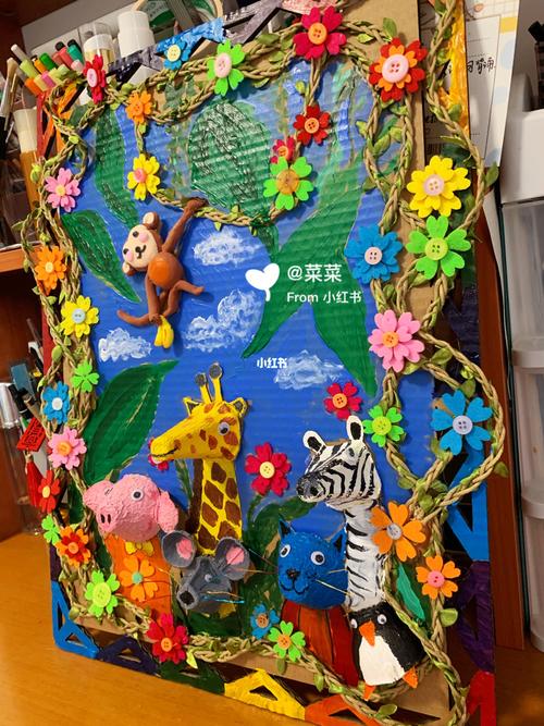 鸡蛋盒子手工 | 做出一个动物园_动物园_福佳绿都自由