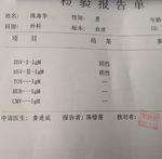 hpv检查单
