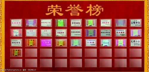 形象墙光荣榜图片