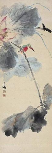 古今名家100幅荷花系列题材精品画作,出尘离染,清洁无暇