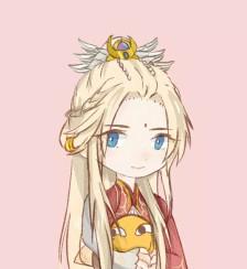 小头像,狐金成女
