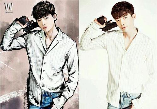 《w-两个世界》韩孝周破次元帮漫画主人公李钟硕掌控