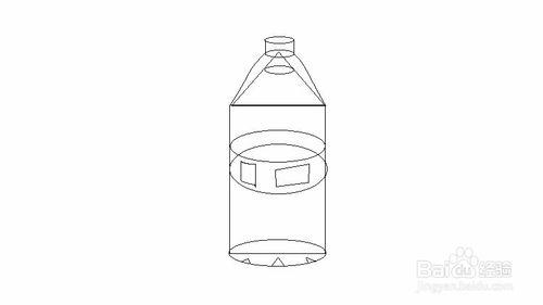 一瓶矿泉水简笔画