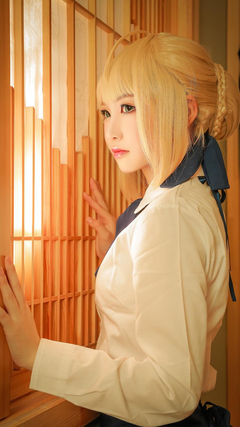 性感唯美cosplay美女写真手机壁纸