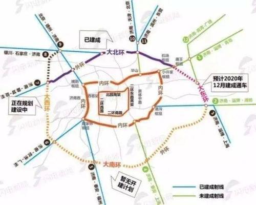 小伙伴们注意啦  济南绕城高速"大北环"获批 途经 德州市临邑县,禹城