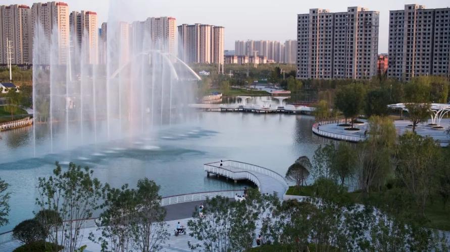 无界公园周口万达芙蓉湖生态城市公园