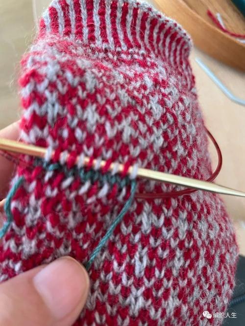 乐园手套别具匠心的原创提花无指手套有编织图解