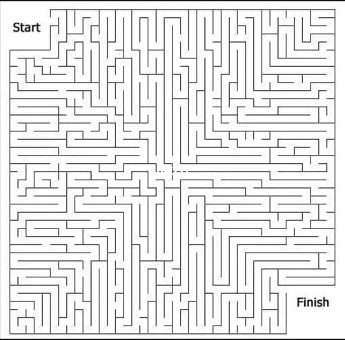 各种迷宫图_教育_家庭教育经验分享_教育_教育其他