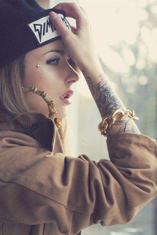 欧美范纹身图片女