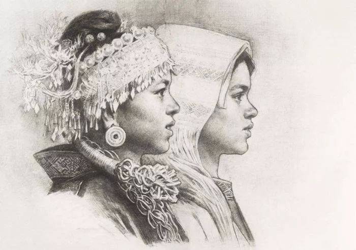 在中国美术界,有两位大师不得不提,他们是人民币的设计者,也是绘画界