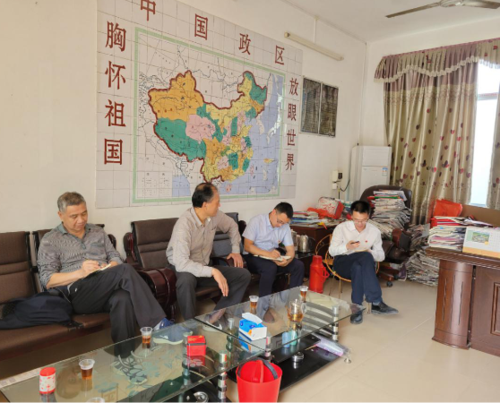 市关工委到坪田镇调研指导关心下一代工作 - 南雄市