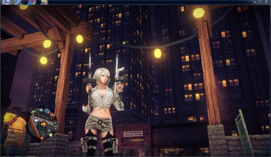 求黑道圣徒4这个美女的捏脸数据