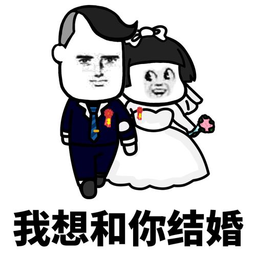 我想和你结婚 - 我想和你结婚 - 斗图表情包 - 斗图神器 - adoutu.com