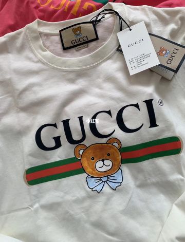 gucci小熊t恤