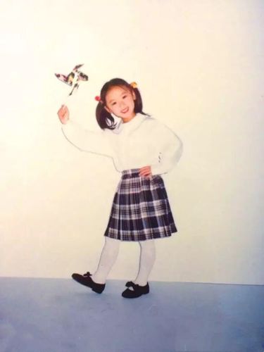 搬几个袁冰妍童年照