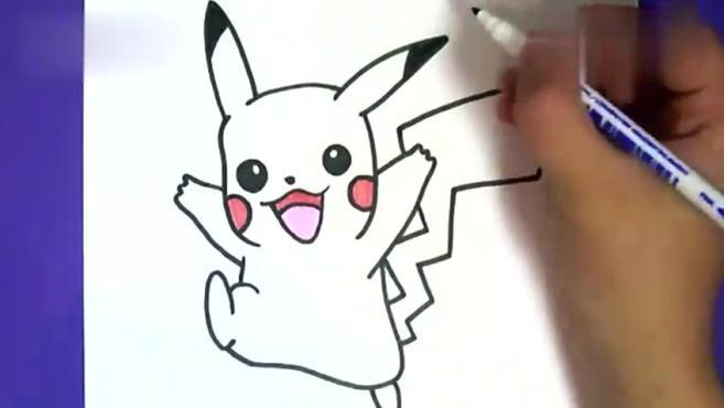 八点画画:如何画一个皮卡丘