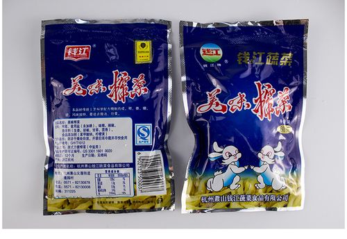 供应钱江牌 榨菜 60克袋装 经典小白兔 下饭菜 配稀饭